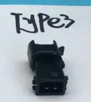 5pcs type 3 EV6& EV14 женский EV1 мужской Форсунка Разъемы адаптеры для автомобильных электрических - Название цвета: 5pcs type 3