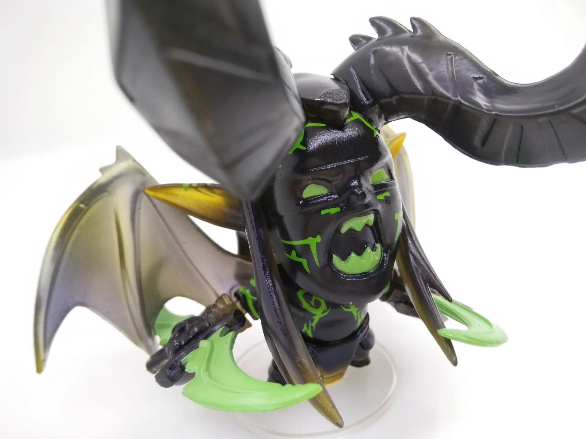 WOW Devil Illidan Hand Do Doll World Of Warcraft пластиковая модель моделирование фигурка Коллекционные Фигурки Рождественские изделия Blizzard