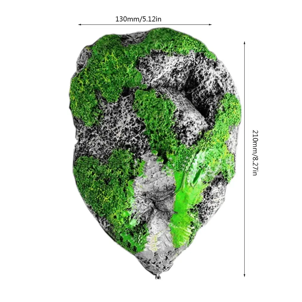 Плавающая скала подвесной искусственный камень аквариумный Декор украшение для аквариума плавающая пемза - Цвет: 130x130x210mm