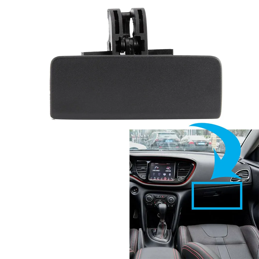 Plastic Automobiles Car Interior Parts Close Glove Box Durable Vehicle Universal Solid Replacement 735426145 Front Lid Handle