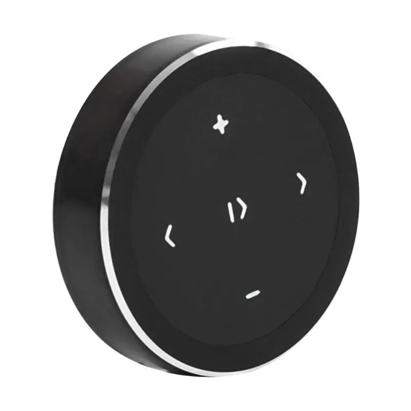 Black VODOOL беспроводной Bluetooth пульт дистанционного управления автомобильный руль моторный велосипед руль Медиа пульт дистанционного управления затвором для iPhone Android - Название цвета: Black