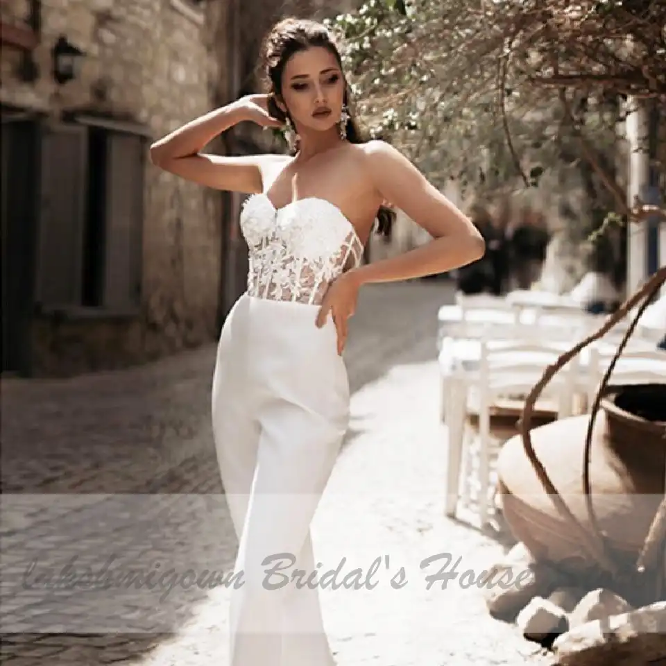 off the shoulder lace 2 in 1 jumpsuit