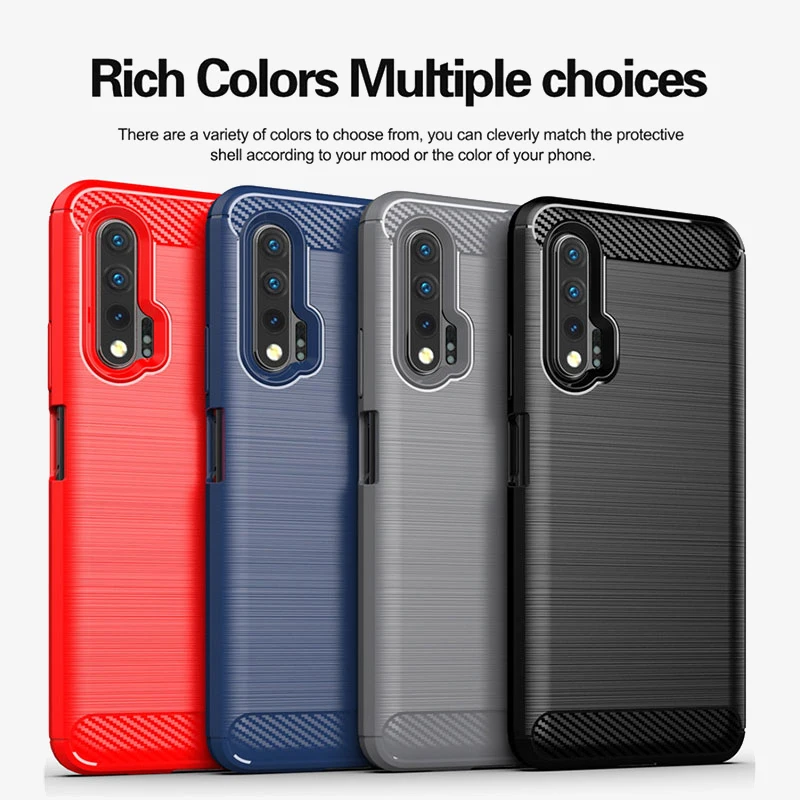 Новый чехол из углеродного волокна для Huawei Nova 6 SE 5 5i Pro 5T 4 4E 3 3E 3i 2i 2S P10 P20 P30 Lite мягкие