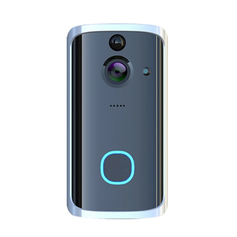 

Wireless ligent Two-Way Voice Video Door Intercom Camera Easy Installation Phone Alarm Monitoring Camera US Plug
