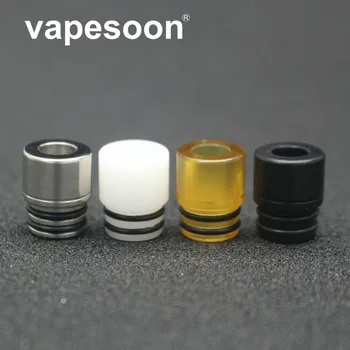 

10pcs High quality E Cigarette 510 Drip Tips resin Drip tip E for RDA RBA vaporizer drip tip 510 white drip tip