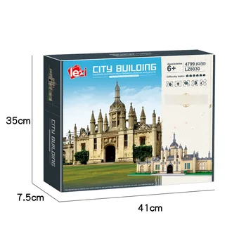 

New City Building Street View Series University Building Blocks