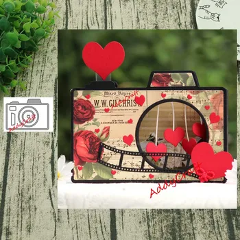 

Metal Cutting Dies camera Stencils For DIY Scrapbooking Paper Wedding Cards Die Cuts Photo Album