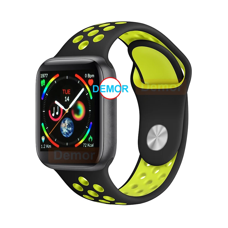 

DEMOR Smart Watch IWO 9 GPS Men Women Multiple Sports Heart Rate Monitor Smartwatch for iOS iPhone 8 X Android Phone Apple Watch