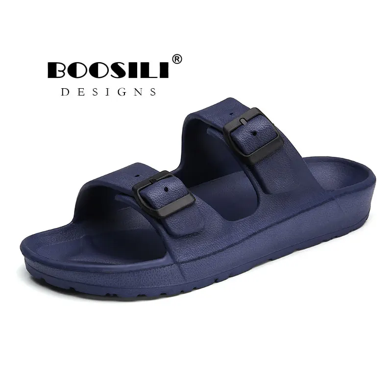 Шлепанцы мужские повседневные Нескользящие сандалии для отдыха на открытом