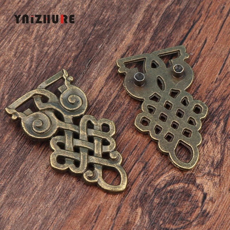 YNIZHURE 4 шт. Сова антикварный патч Рон железная листовая металлическая сплав цветок