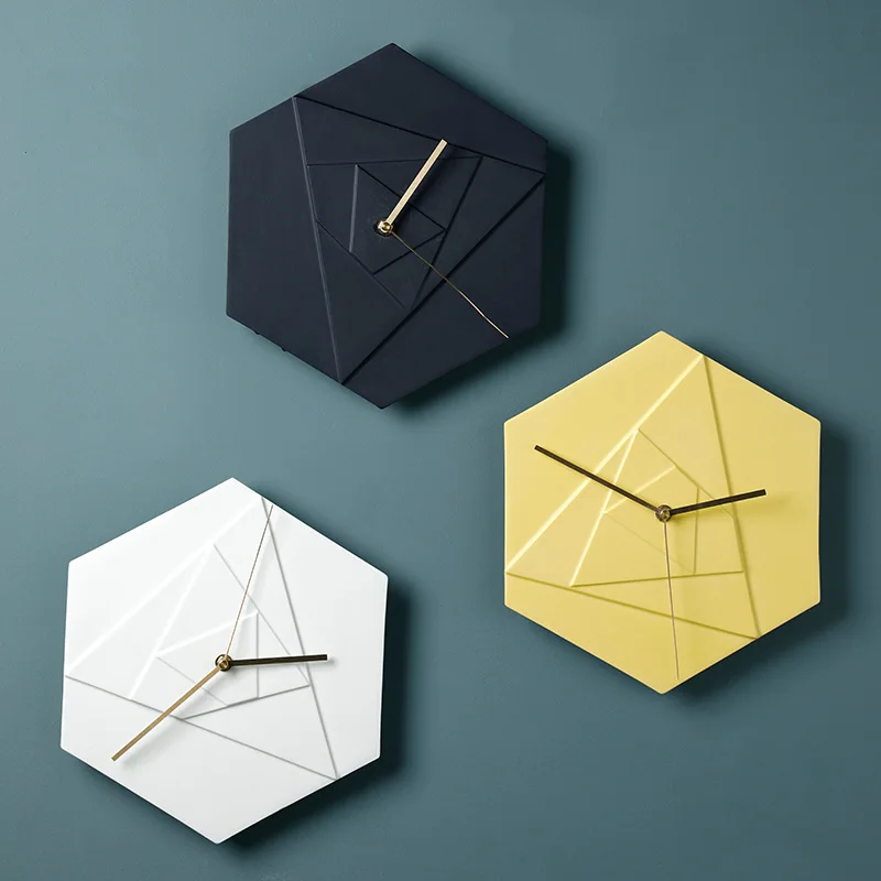 

Place of Origin Supply of Goods Direct Selling Creative-Northern European-Style INS-Style Ceramic Wall Clock Simple Home Living