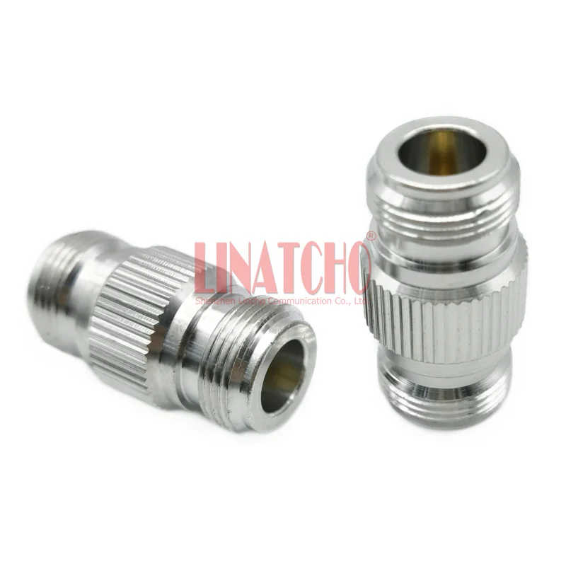 50 Ohm Brass RF N Type Adapter N Female to Female Jack Connector