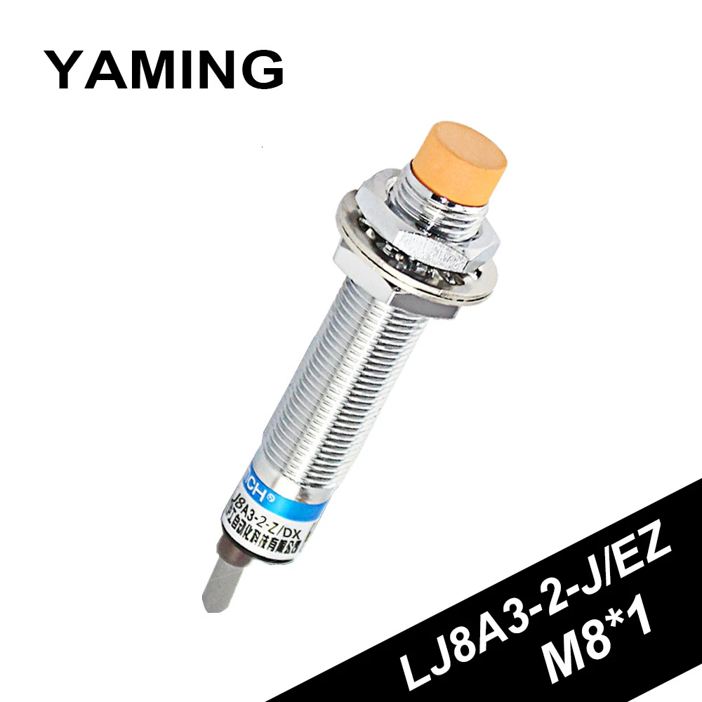 

LJ8A3-2-J/EZ Metal Induction Proximity Switch AC Two Wires Normally Open 220V Sensor Detecting 2mm