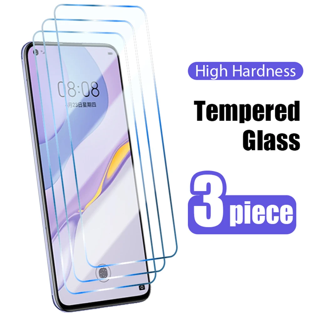 3 шт. Защитное стекло для Huawei Y9 Prime 2019 Y5 Y6 Y7 Y6p Y8p Y6S Y9S закаленное P30 Lite P40 P20 Pro Nova 5T |