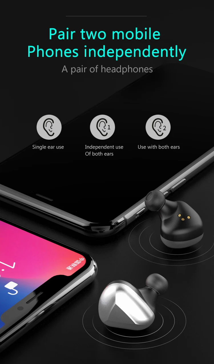 TWS, Bluetooth 5,0, наушники, стерео, беспроводные, Earbus, hi-fi звук, спортивные наушники, гарнитура, игровая гарнитура с микрофоном для телефона
