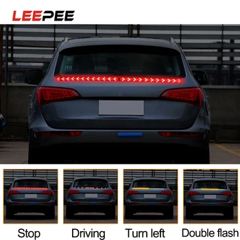 

Red Yellow Truck Tailgate LED Strip Light 4-Function With Reverse Brake Turn Signal Car LED Pickup Arrow DRL Running Light