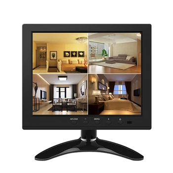 

8 Inch HD TFT Color LCD Screen Security Monitor Car Rear View Camera VGA Industrial Monitor Reverse Monitor System