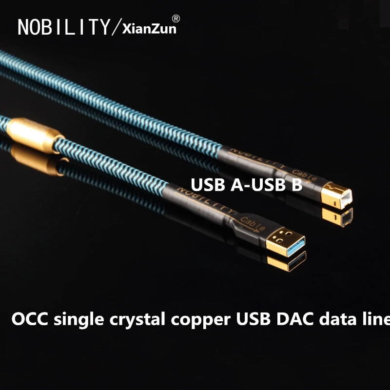 XIANZUN Leopard L-780US 6 N 0CC один Кристалл Медь HiFi USB кабель декодер звуковая карта соединительный кабель DAC линия передачи данных