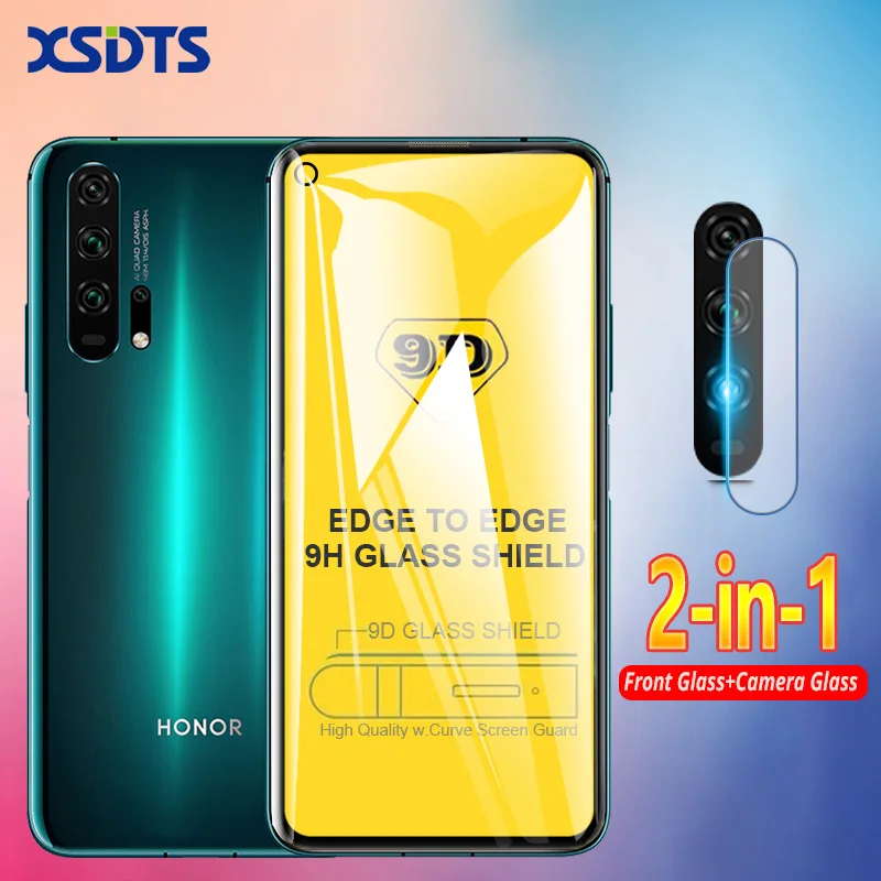 9D закаленное стекло для Huawei Honor 9X Premium 10i 20i 10 20 Lite Pro Global 6 15 &quotПолное покрытие