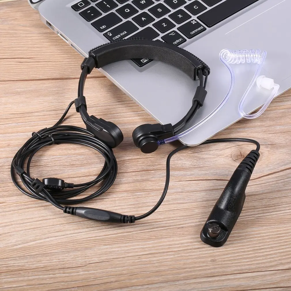Onleny Walkie Talkie растягивающийся контроль горла Акустическая трубка гарнитура наушник для Motorola XIR P8260/8268/6550/P8200/P8208