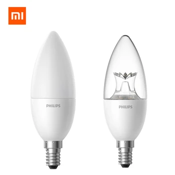 

Xiaomi Mijia Philips Smart LED Bulb Wifi Remote Control by MI HOME APP E14 Lamp 3.5W Smart Home Kits Xiaomi LED Lamp