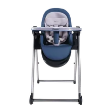 Chaise haute à 7 niveaux pour bébé, réglable en hauteur, matériau sûr pour l'alimentation, chaises de cuisine, assiette amovible, Table pour enfants