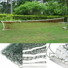 6.1x0.76m Standard Badminton Net Indoor Outdoor Sports Badminton Tennis Training Quickstart Volleyball Net Portable Square S8l4