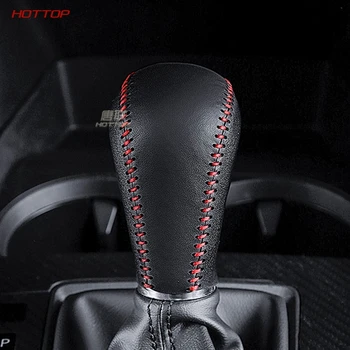 

Leather shift knob handle Cover for Mazda 3 axela 2020