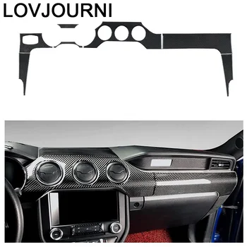 

Control System Cup Gear Steering Wheel Interior Automobile Modified Sticker Strip Bright Sequins 15 16 17 18 19 FOR Ford Mustang