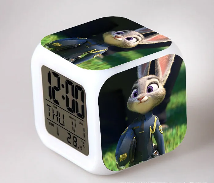 Безумный город животных кукла игрушка Zootopia многофункциональный цвет красочные меняющиеся игрушки Детская игрушка сигнализация