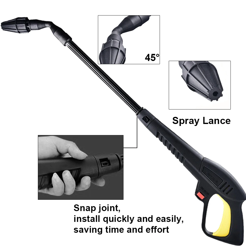 Автомобильная мойка вращающаяся на воде турбо насадка для Karcher серии K высокого