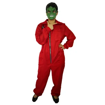 

Moive La Casa De Papel Salvador Dali Costume With Adult Hulk Comic Cartoon Movies Face Masks