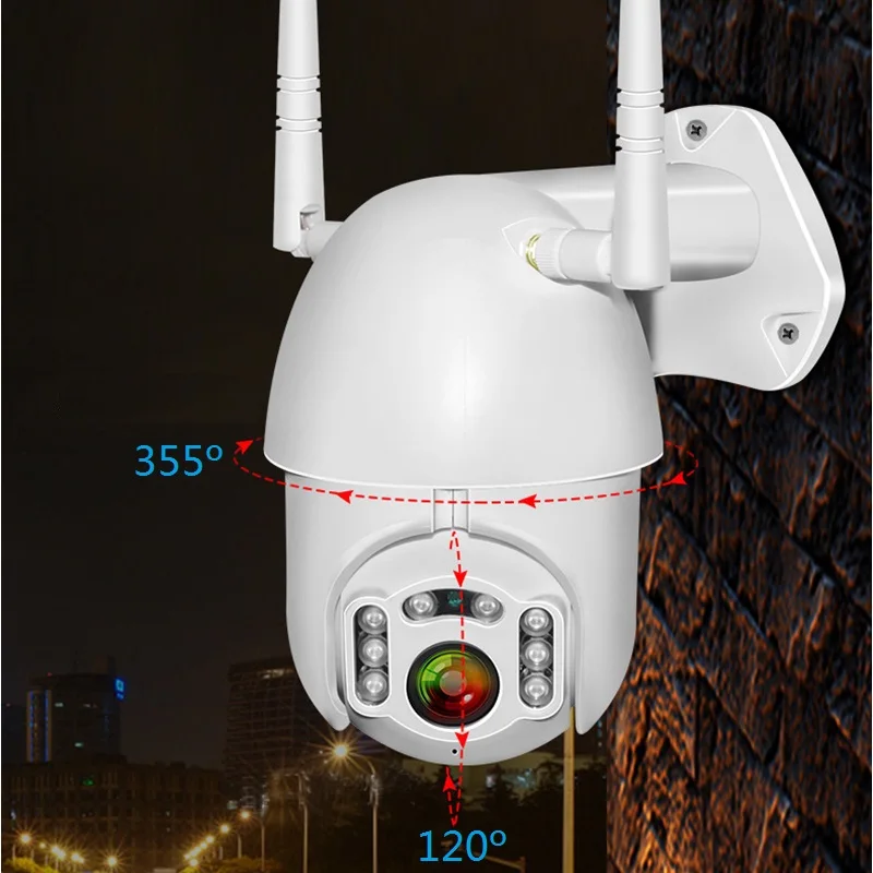 Wdskivi Водонепроницаемый на открытом воздухе 1080P IP Камера Wi-Fi Камера PZT безопасности купольная ptz CCTV Камеры Скрытого видеонаблюдения умные сигнализация против потери Onvif YCC365 плюс