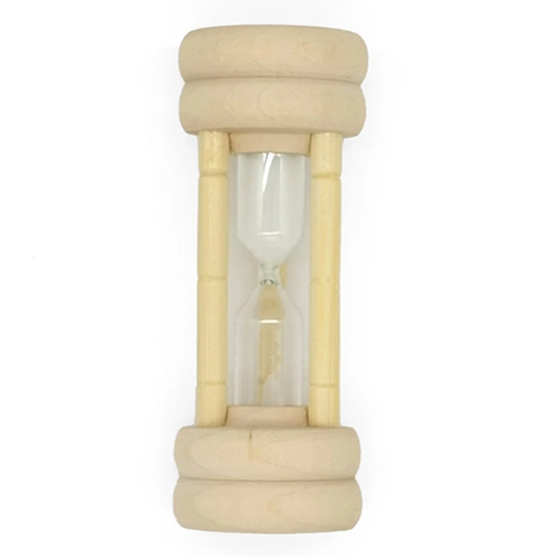 Простое управление деревянные песочные часы бутик винтажные игрушки таймер для