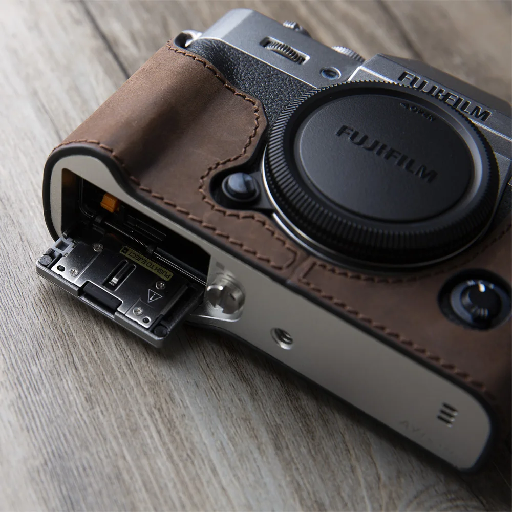 AYdgcam Genuine Leather Camera case Handmade Video