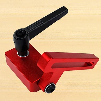 

New Woodworking Chute Backing Connector T-Track Slot Miter Gauge Machinery Part Module Track Stop Locator Rail Retainer