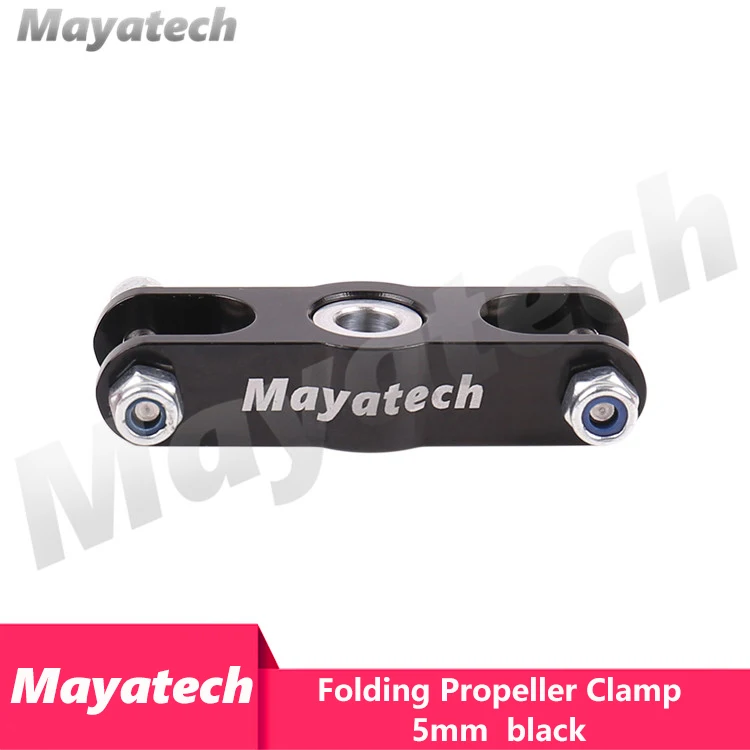 Mayatech складной пропеллер клип набор 5 мм/6 мм/8 мм для RC самолета - Цвет: BLACK 5MM
