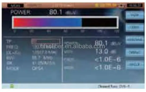 Новое поступление DEVISER аналоговый цифровой ТВ& спутниковый ТВ анализатор CA ТВ анализатор QAM S7000L