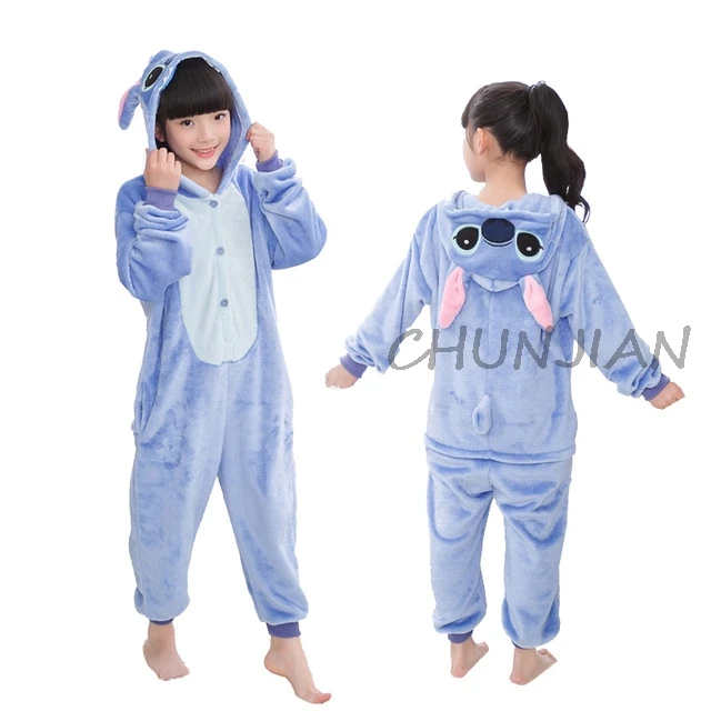 Зимние фланелевые детские пижамы с мультяшным тигром, детская маскарадная Пижама для вечеринки Пижама с единорогом кигуруми, пижамы для мальчиков, От 4 до 12 лет - Цвет: L03
