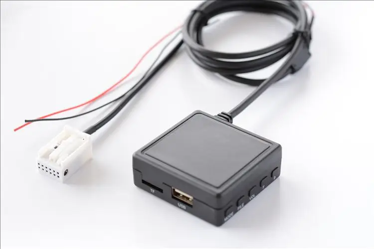 12 контактов автомобильный радиоприемник CD Bluetooth микрофон аудиоприемник Aux кабель
