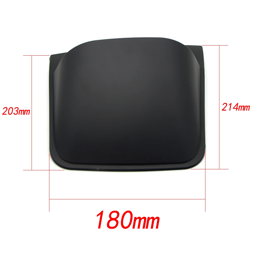 Placa do Traço Tanto para Esquerda e Direita Movimentação da Mão Universal Preto Carbono Polegada - 52mm Duplo Triplo Calibre Pod Color Gauge Montagem Titular & 2 12 placa do traço duplo & triplo calibre