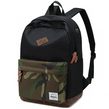 

New College Middle High Student School Backpack for Boy Girl Men Women Causel Basic Bookbag Lightweight Unisex School Rucksack