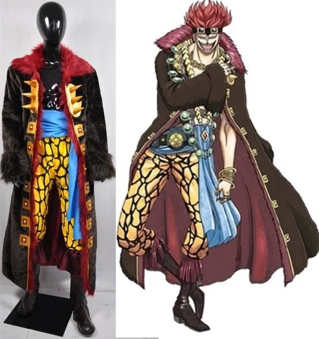 Eustass Kid Cosplay Full Set One Piece Merchandise