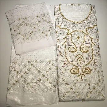 

Heavy handmade beads and stones cotton bazin riche getzner 2019 jacquard brocade basin riche brocade lace fabric 7yards/lot LDB