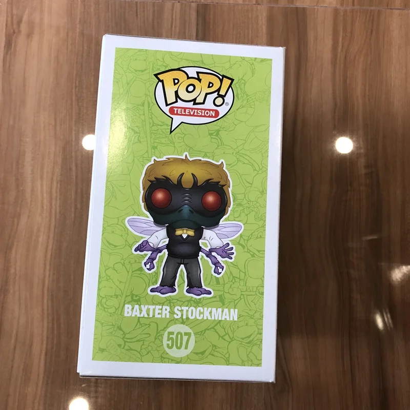 SDCC эксклюзивный Funko pop светится в темноте официальный TMNT Baxter Stockman Виниловая фигурка Коллекционная модель игрушки