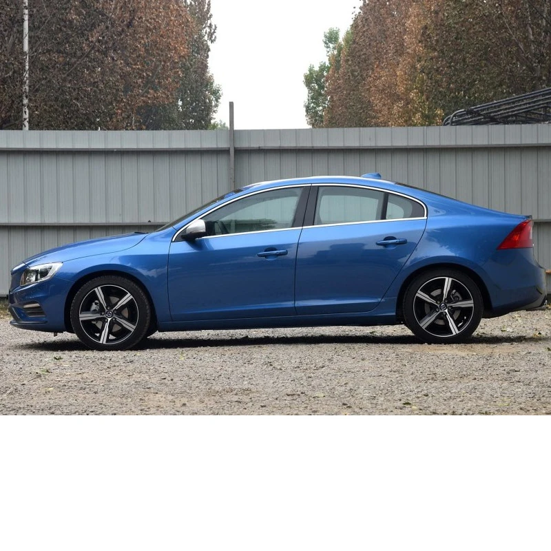 stainless steel car window trims for volvo s60 2012 2013 2014 2015 2016 2017 2018 2011 | Автомобили и мотоциклы