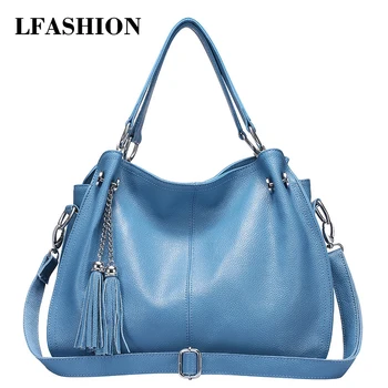 

large capacity Genuine Leather Tote Bag casual Litchi Grain Women Handbag Nubuck Leather designer Shoulder Crossbody Bag 2020