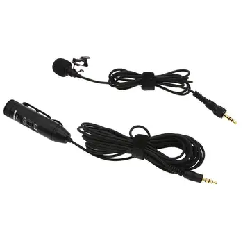 

Hot Sale Microphones Multi-function Lavalier Lapel Clip-on Omnidirectional Condenser Microphone for Viewing Recorder