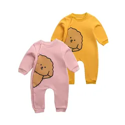 Combinaison barboteuse d'hiver pour bébés garçons et filles, vêtement épais, automne 