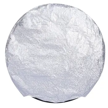 

Tire Cover Case Car Spare Tire Storage Bags Waterproof Cars Wheel Protection Covers Silver Car Wheel Covers 24-25 Inch